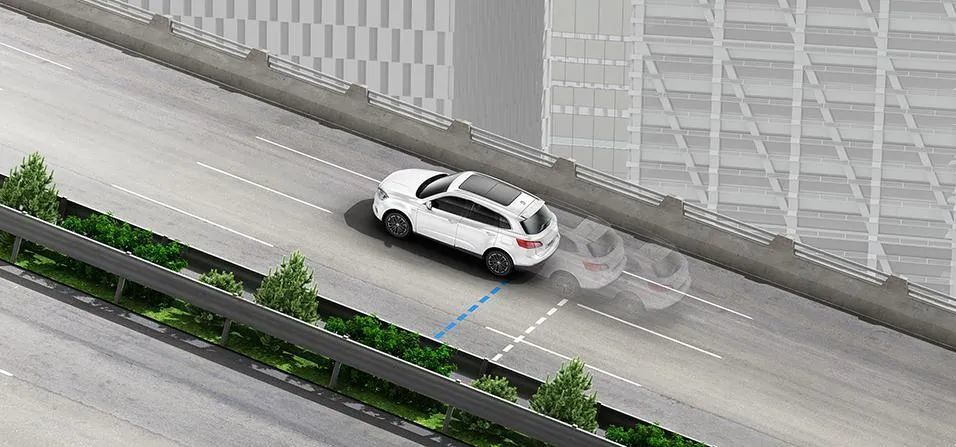 start assist坡道起步辅助系统,是通过abs系统逆向工作原理,在坡道上