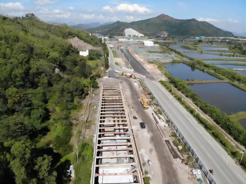 深圳市重大项目红海大道创新大道双道并进助力深汕小漠港城联动多业