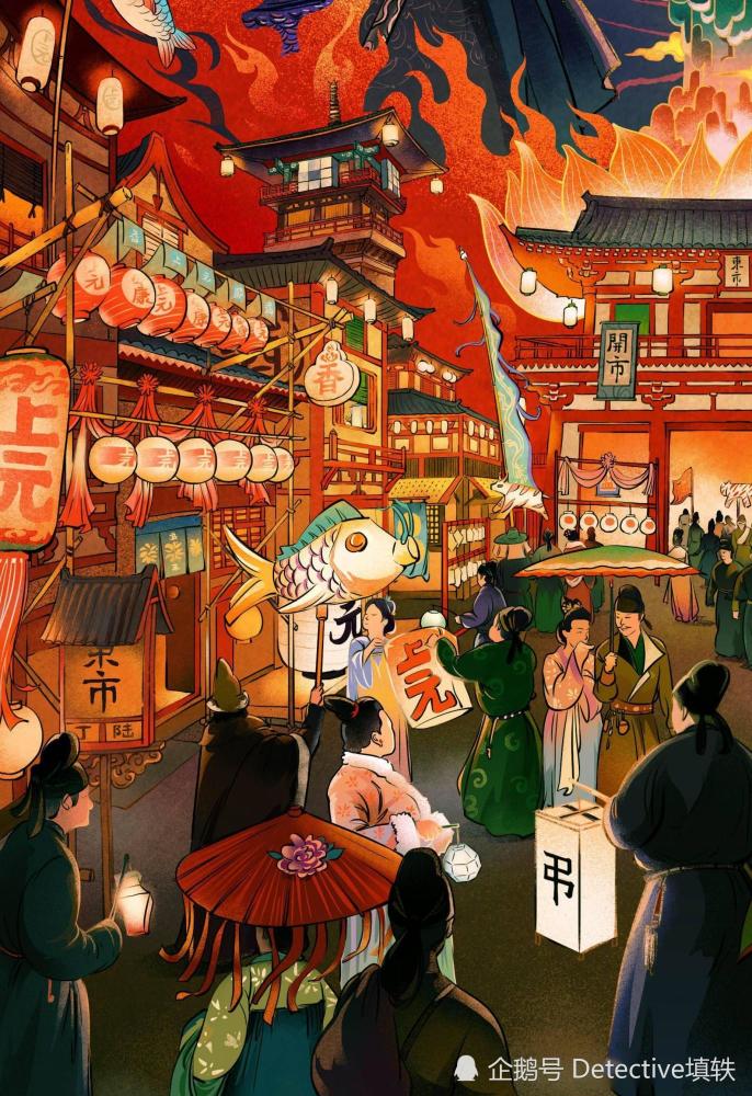 这是不是你眼中的大唐"上元节"?_腾讯新闻