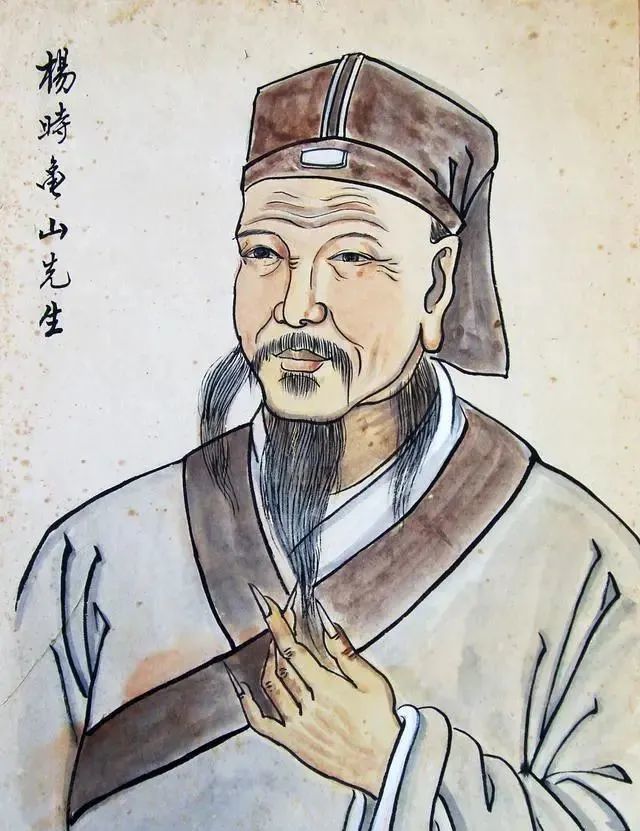 程门立雪的主人公杨时赴任萧山筑湘湖人物