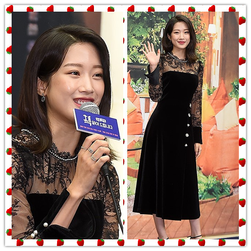 女神降临女主角生图显胖但是裙子很美衬出她的仙气了