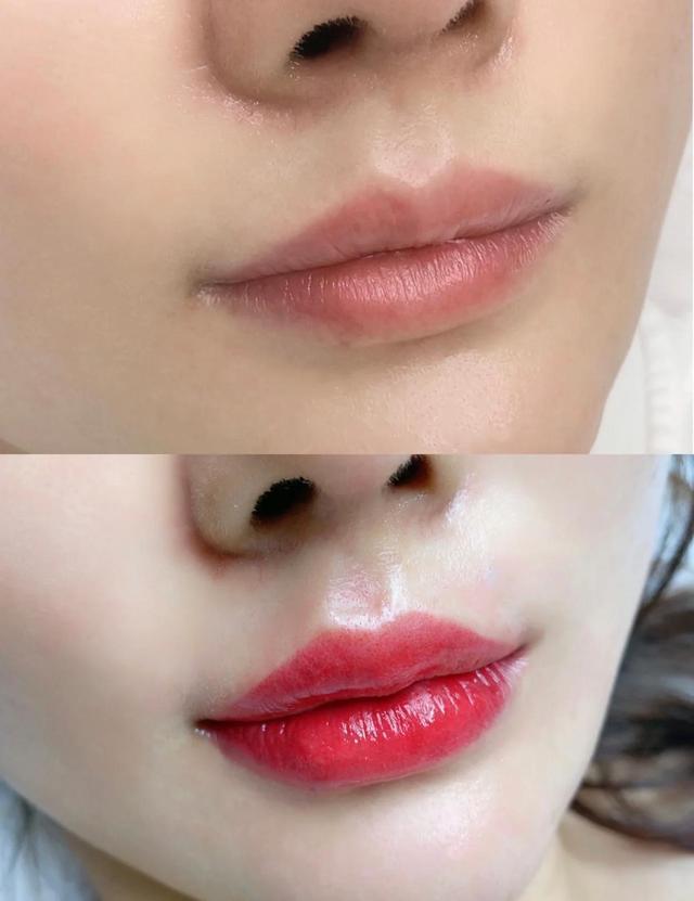 漂完唇之后,我们就需要每天面对着同样的唇色,不论是什么样的妆容和