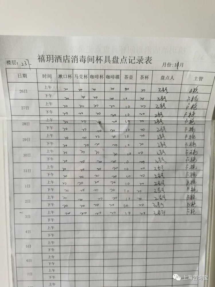 口罩领取登记表图片