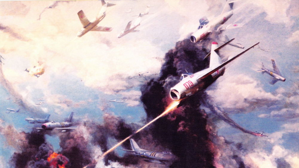 抗美援朝空战异常激烈