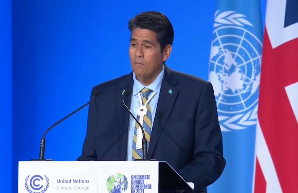 台"友邦"帕劳总统气候峰会求关注:若不行动,不如把我们的岛炸了