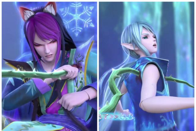 剧中,水王子先一步找到梦公主和冰公主,当时水王子