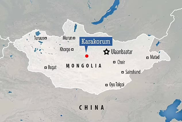 首次绘制蒙古帝国首都哈拉和林地图,这里比以往估计的大得多