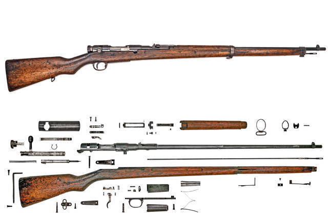 日本侵华战争中日轻武器对比