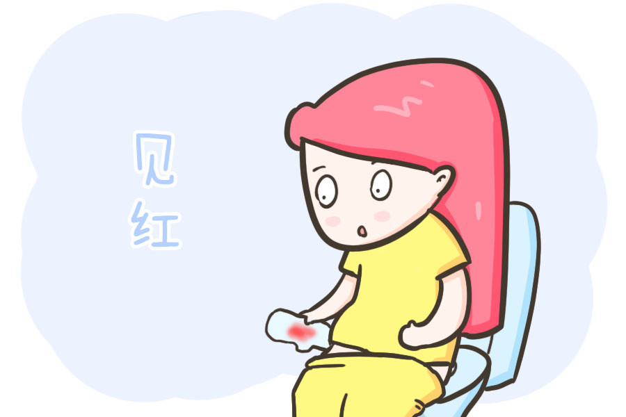 没有腹痛的情况就不用着急去医院,但是如果出血量比平时的月经量多