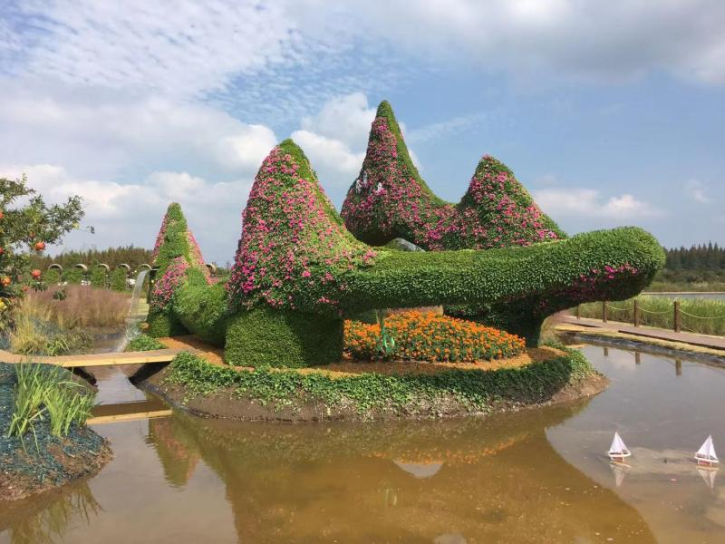 绿雕设计都可以与那些元素结合?