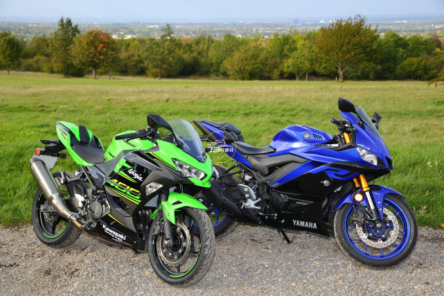 纸上谈兵雅马哈yzfr3对比川崎ninja400