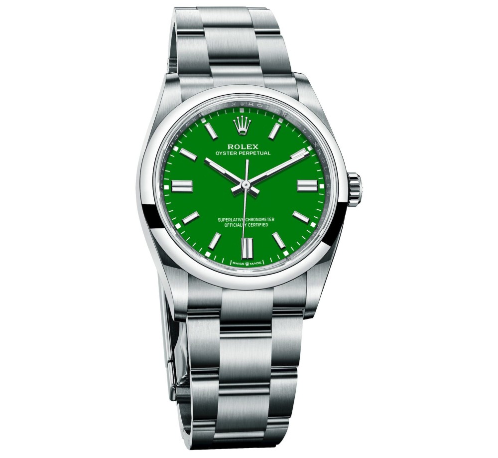 在手表领域,绿色越来越受欢迎