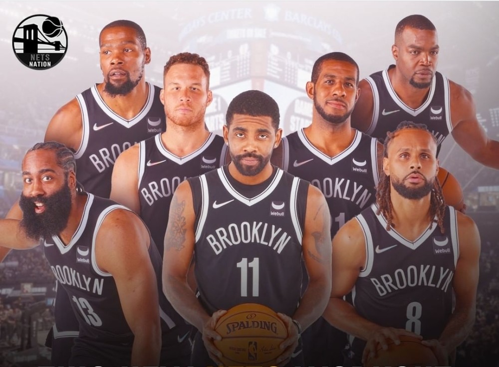 恭喜篮网欧文目的达到再见了雄鹿篮网三巨头才是联盟第一