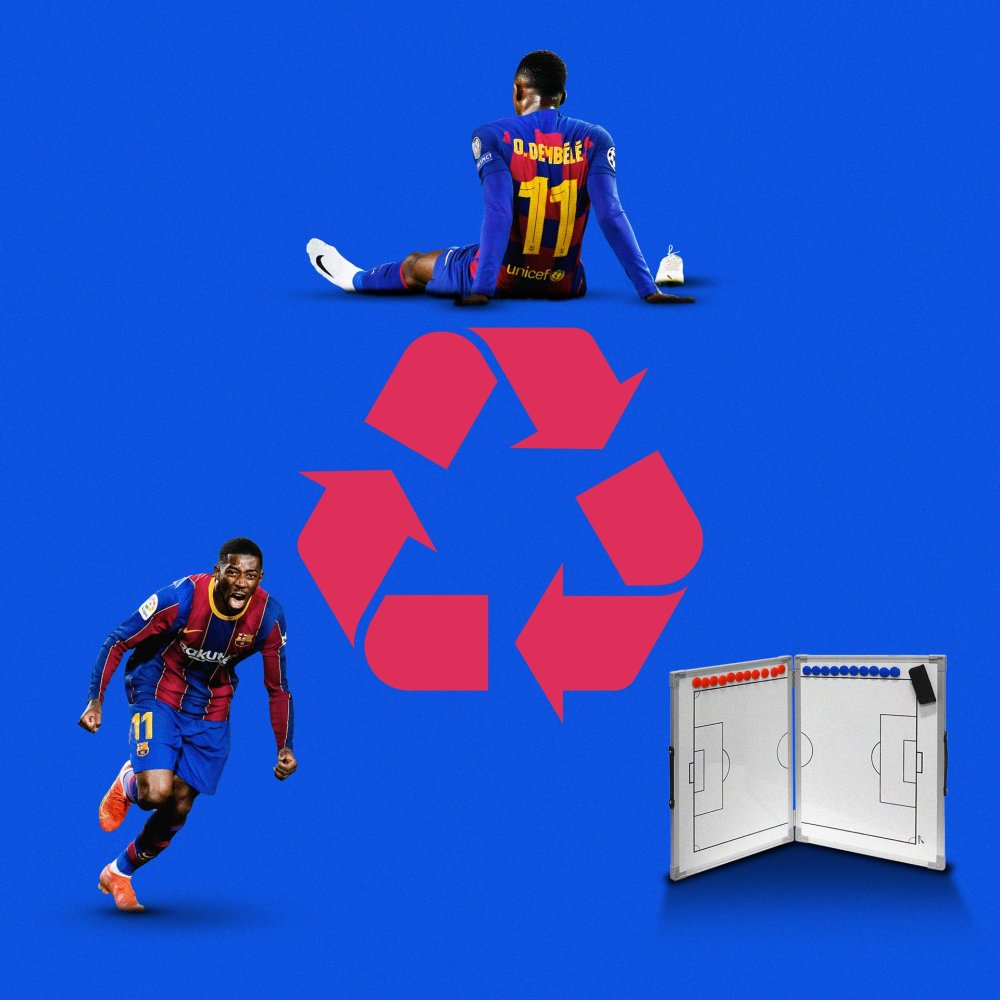 队医建议登贝莱最多踢15分钟教练背锅临时主帅巴尔胡安让踢了25分钟就