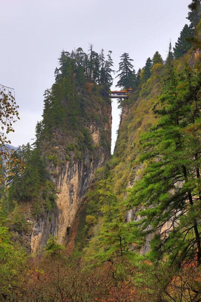 云游定西云端上的贵清山