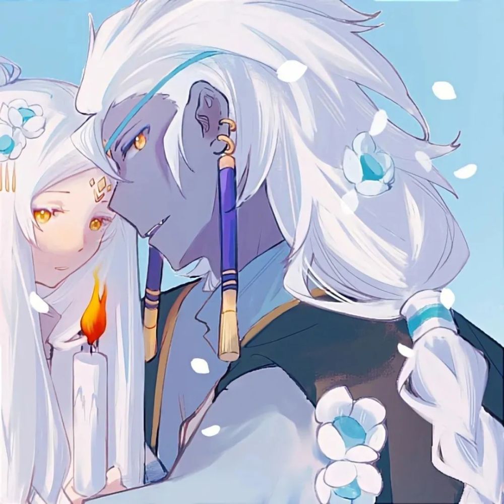 光遇头像丨从此烟雨落金城一人撑伞两人行