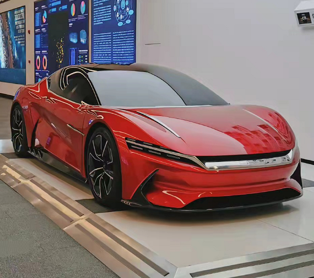 比亚迪概念跑车曝光:外观帅气,超跑范十足,网友:续航1000km