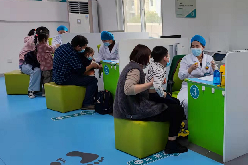 直击睢宁311岁儿童接种新冠疫苗现场