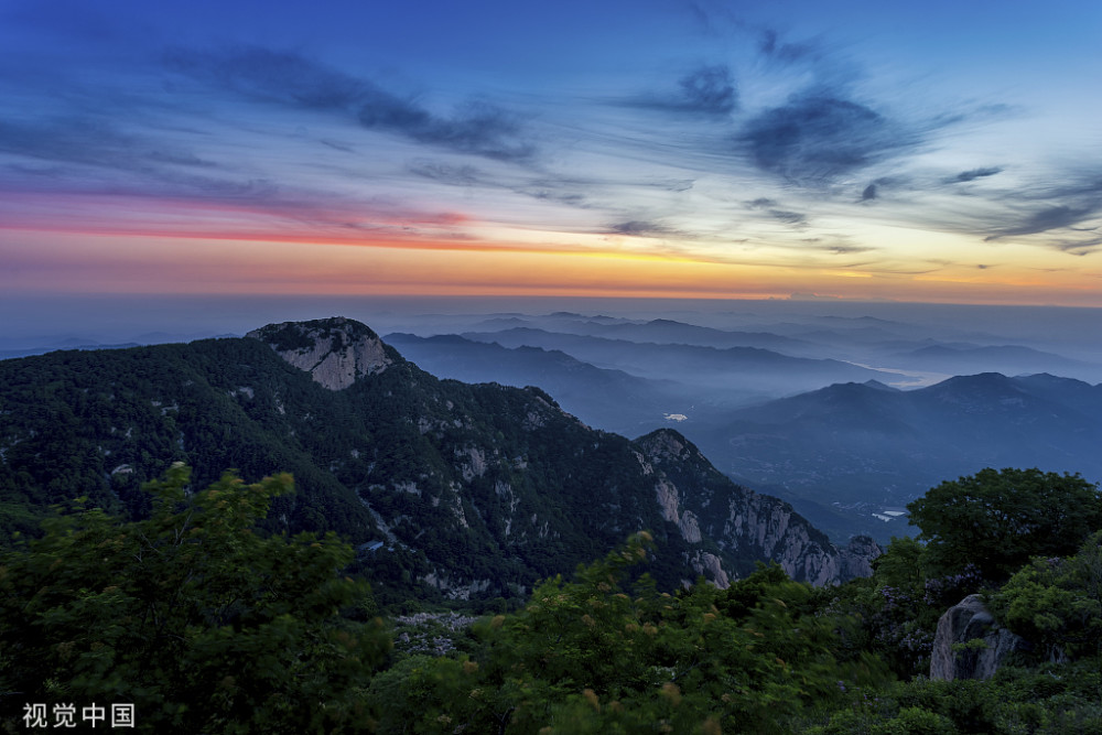泰安泰山独尊五岳雄伟壮丽天下第一山之名难道是风刮来的