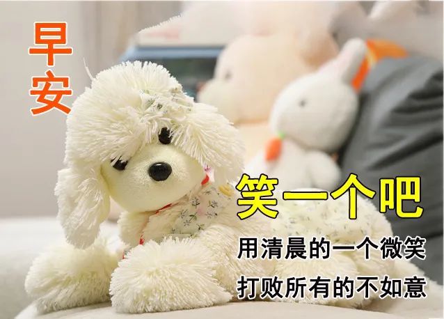 早安!3,早起对镜笑一笑,幸福生活多美
