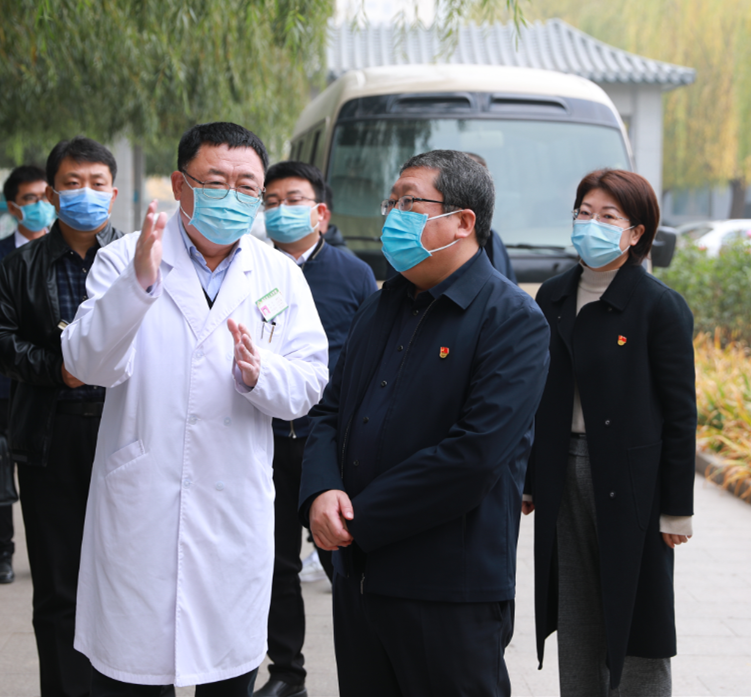 市委书记王凤海就全市疫情防控工作进行调研检查