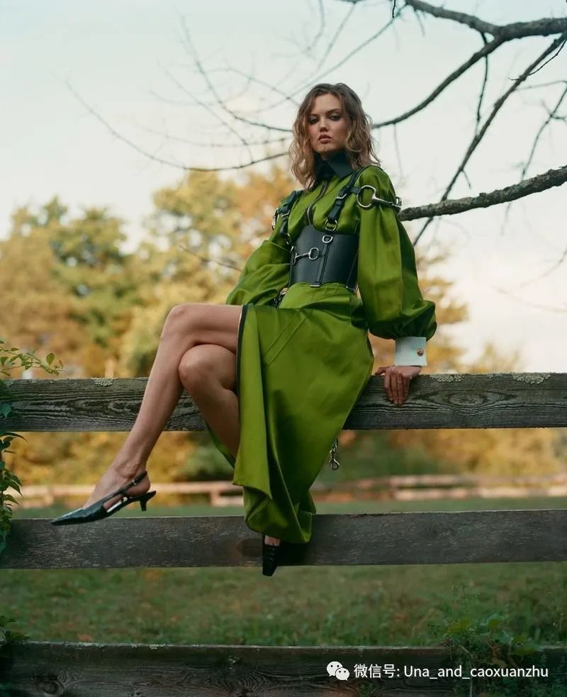 美国超模林赛·威克森,《love want》杂志古驰宣传摄影