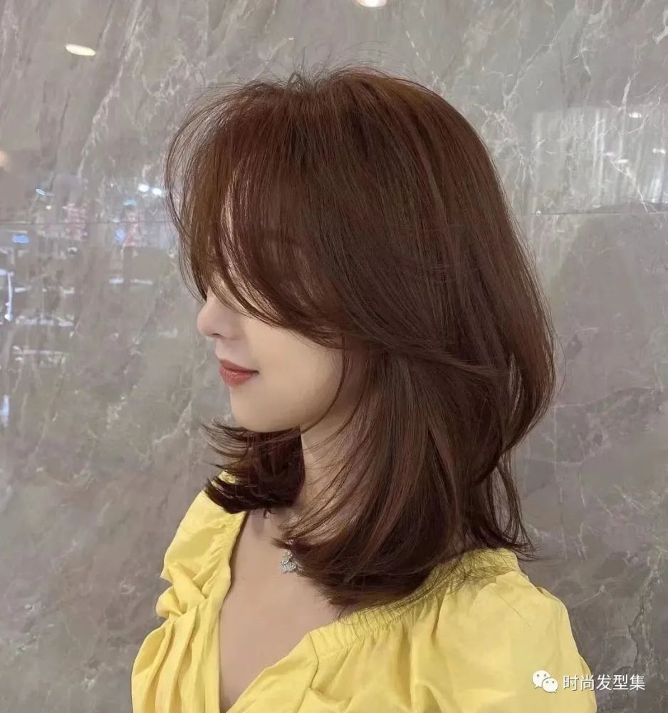 层次感懒卷锁骨发