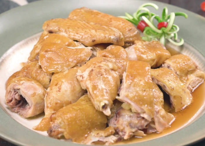 居家分享一款顺德四杯鸡鲜嫩味美烹饪简单家中孩子特别爱吃