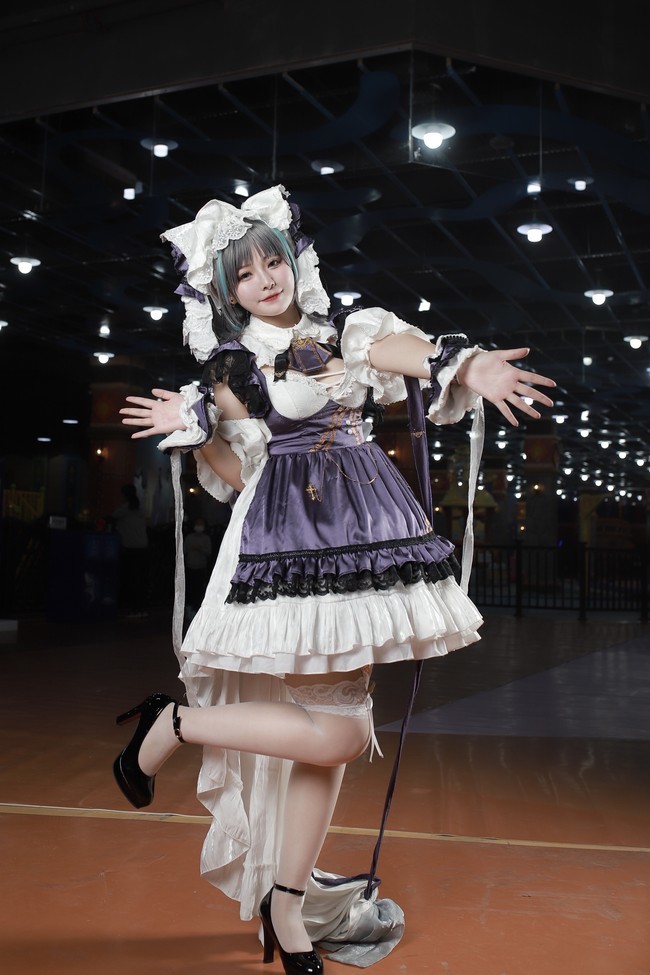 碧蓝航线柴郡小猫咪cosplay