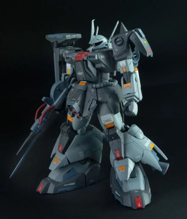 hg扎古3细节改造,看起来犹如一台mg