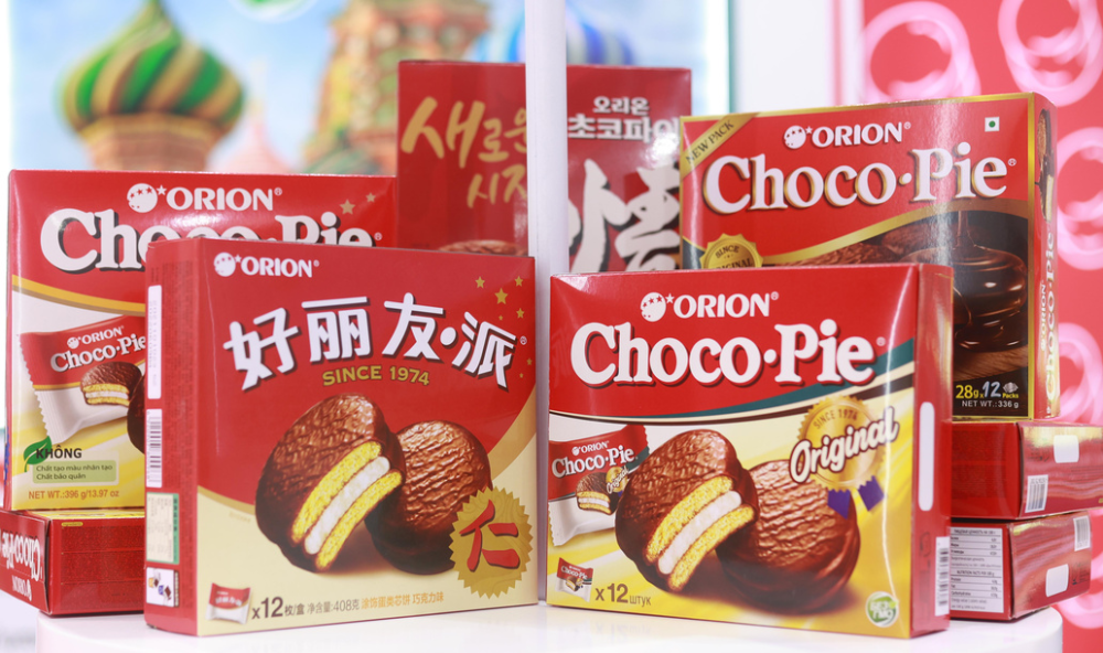 世界各地的好丽友派齐聚青浦四叶草