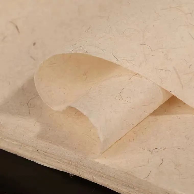 清仓书法专用楮皮麻纸超级好用