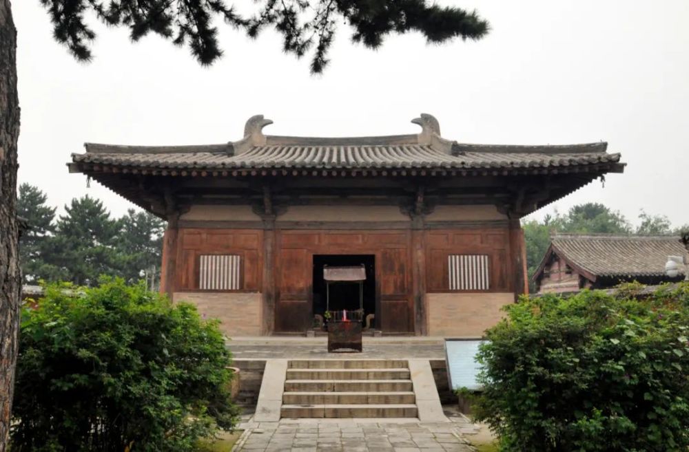 在国博晋赏古建风采三五台县南禅寺大殿模型