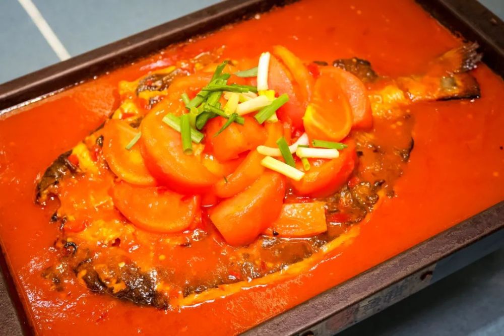 茂业鱼越烤鱼108元享328元4人餐招牌番茄汤的浓郁与烤鱼的碰撞让你