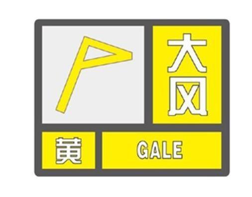 大風黃色預警鄭州未來12小時內局地陣風將達到10到11級