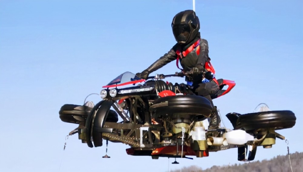 再不怕堵车了中国人造出飞行摩托车空陆两用美国想大量采购