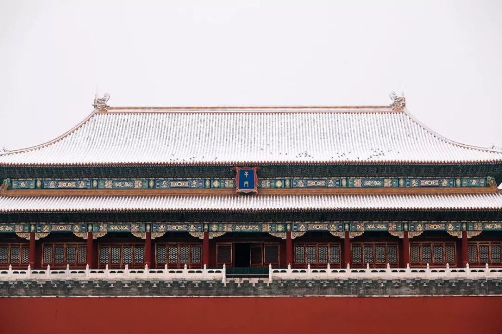 我来过我遇见过终于等来了故宫初雪