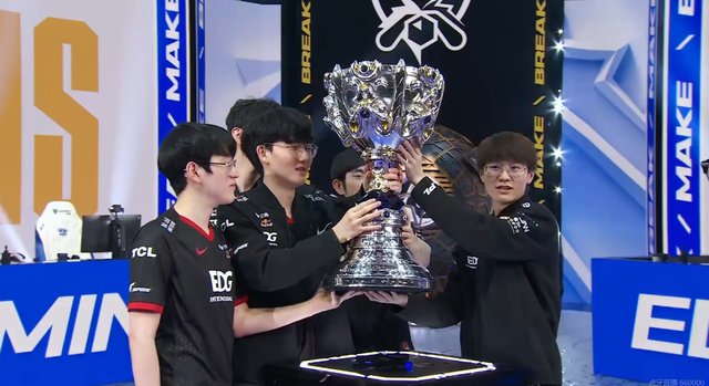 edg击败dk斩获s11冠军国外网友热议lpl就是比lck强