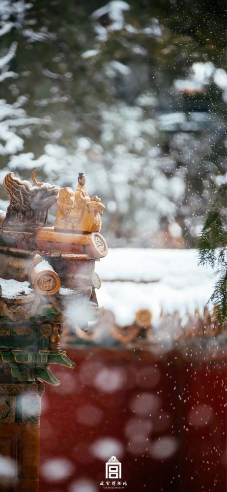 故宫雪景丨壁纸