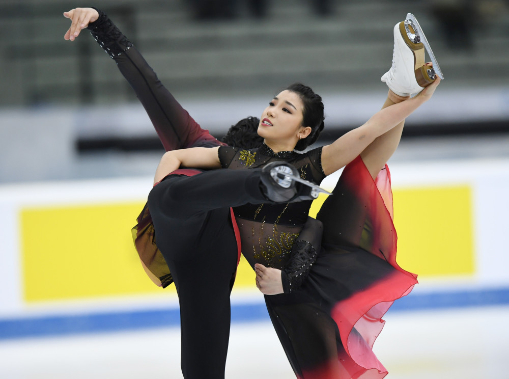 体育花样滑冰大奖赛意大利站冰舞赛况