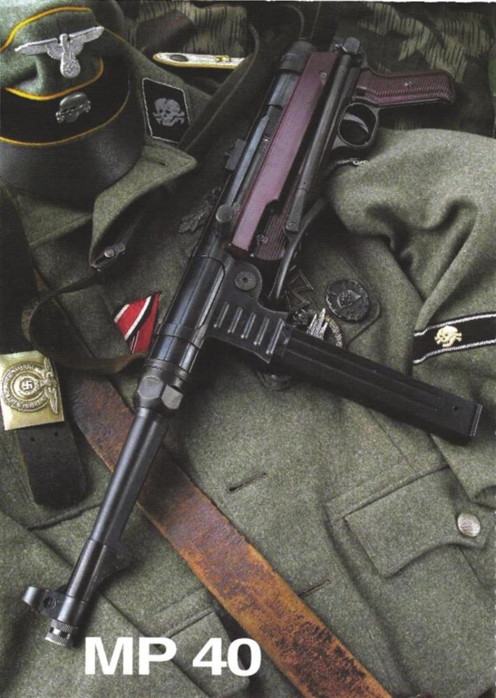 mp40衝鋒槍本身不是什麼劃時代意義的武器,但它身上仍然承載著很多劃