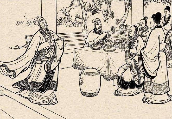 活了一会儿,秦宓姗姗来迟,张温有意想难为一下他,就对秦宓来说:"先生