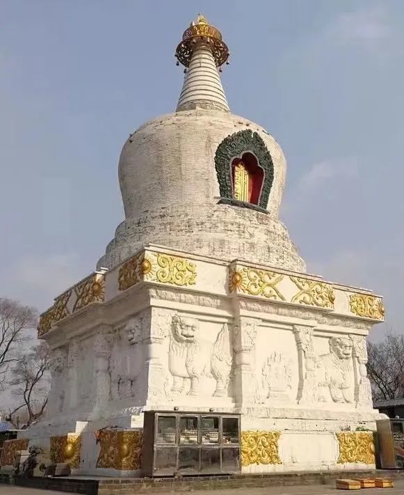 南塔(普安眾庶廣慈寺)乾隆皇帝東巡時為廣慈寺題寫