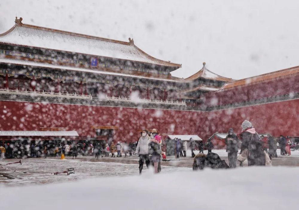 立冬初雪扮靓冬奥之城马步野是北京的老师吗