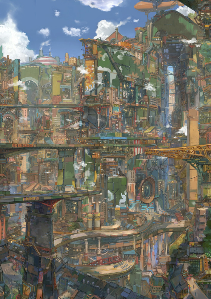 想象力十分丰富!