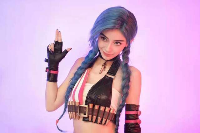 游戏技术得到若风认可|若风|angelababy|金克丝|英雄联盟手游|斗鱼