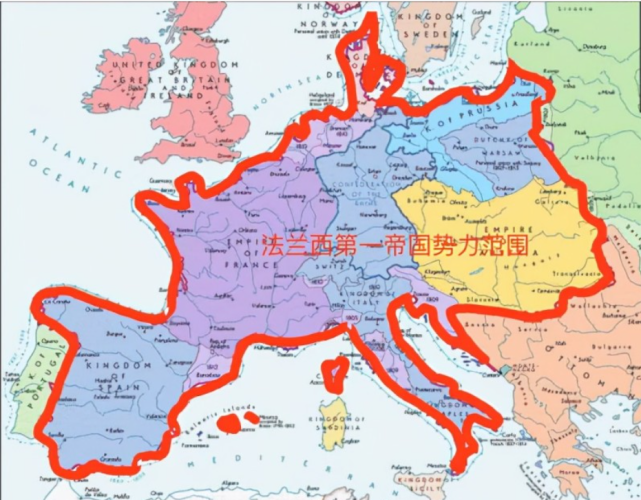拿破仑的法兰西帝国曾统治欧洲很多地区,为何不能成为统一国家?