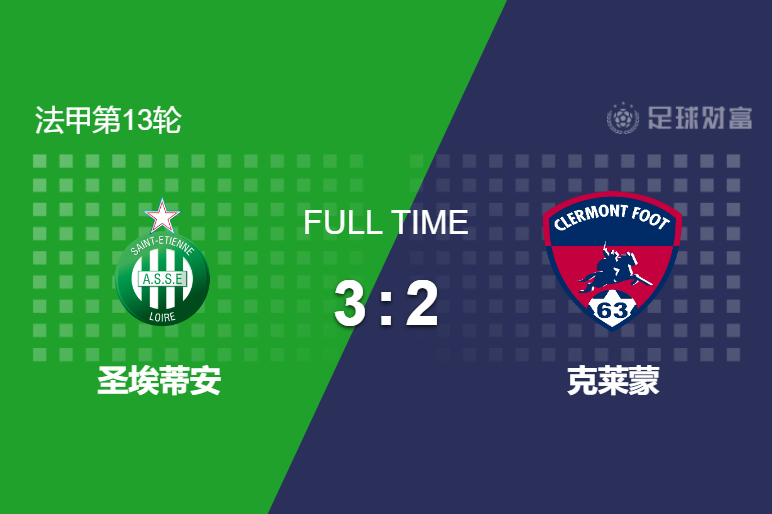 法甲 0-2到3-2！法甲十冠王补时连入2球绝杀升班马，收获赛季首胜！