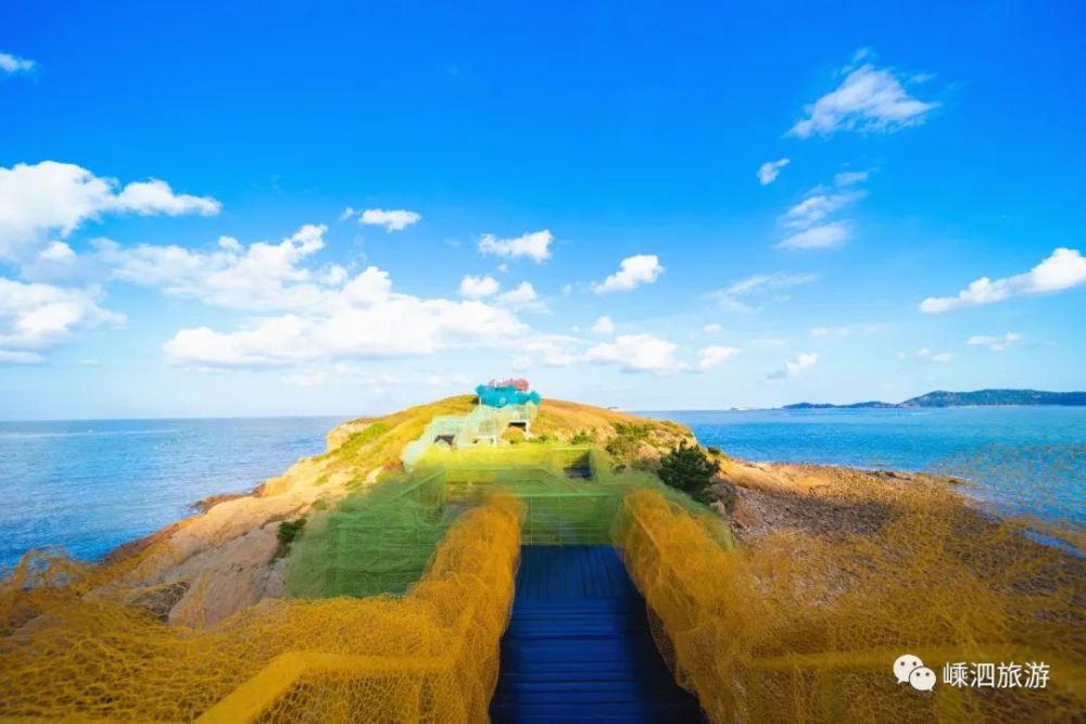 海邊籃球場鞦韆架彩虹橋北方在飄雪嵊泗在浪漫