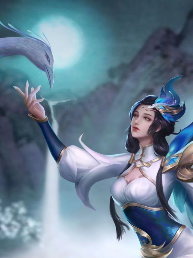 王者同人图:虞姬小姐姐也太好看了!